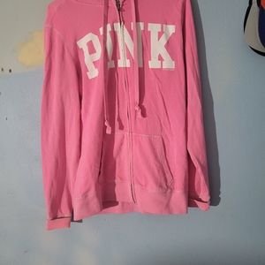 Pink hoodie
